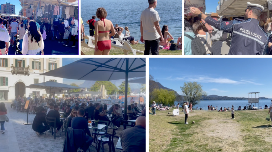 Pasqua con primi bagni nel lago e sentieri presi d’assalto 